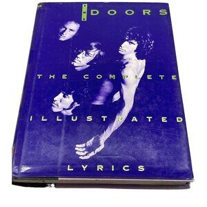 The doors lyrics book Danny Sugerman hardcover copyright 1991 English READ